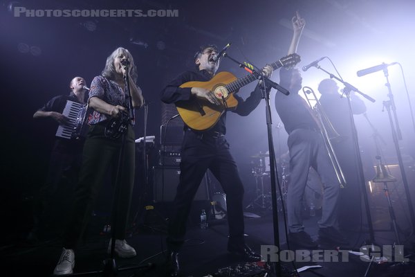 LES NEGRESSES VERTES - 2022-12-13 - PARIS - La Maroquinerie - Stéfane Michel Mellino - Iza Mellino - François Tousch - Matthieu Paulus - Michel Ochowiak